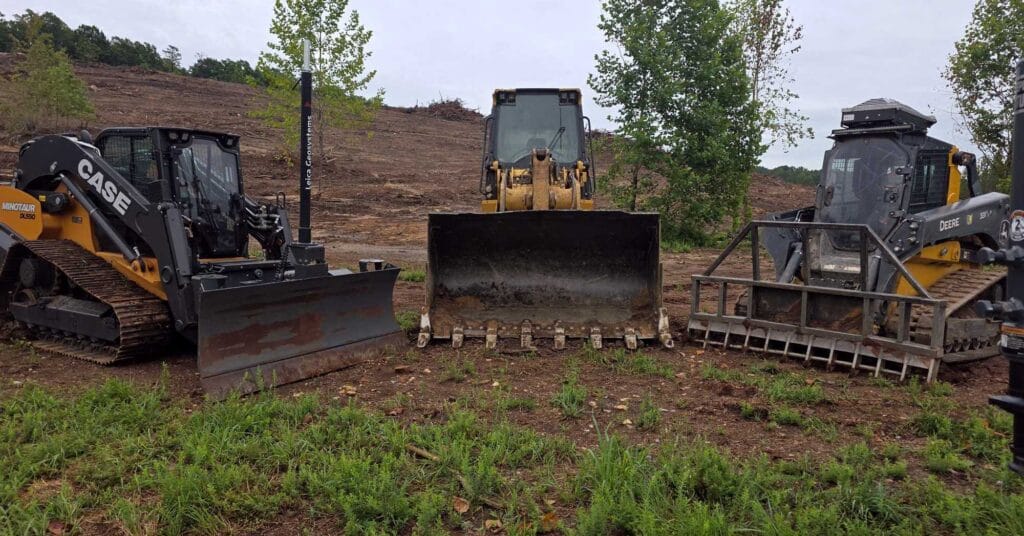 Timber Shredders land clearing and forestry mulching equipment in Amherst County, VA
